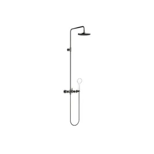 Dornbracht-TARA.-Shower Pipe-Ausladung 420mm-Dark Platinum gebürstet, 26633892-99, Artikel in Kategorie